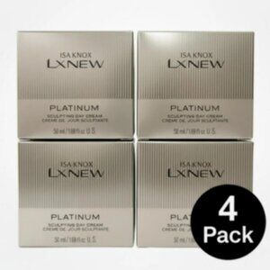 Isa Knox LXNEW Platinum Sculpting Day Cream Lot of 4 × 50 ml EXP 12/2026